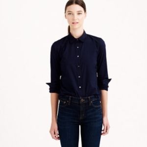 NWT Dark Blue J Crew Button Down Shirt